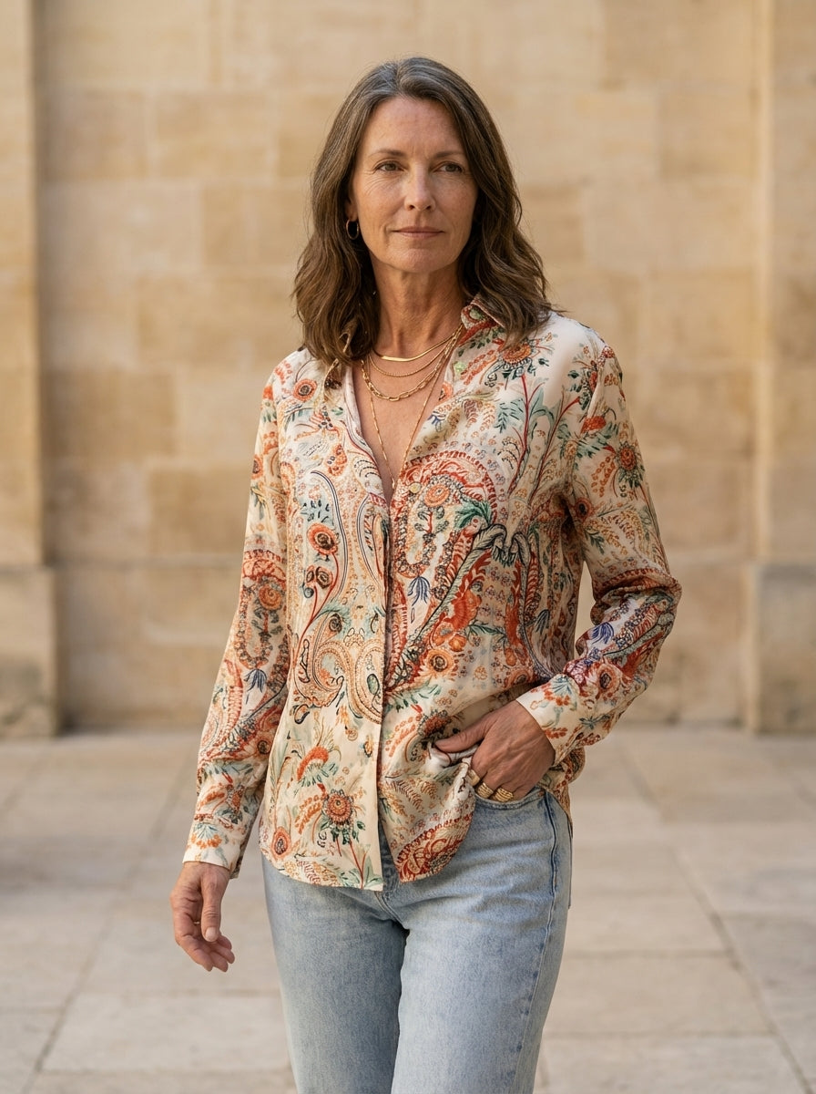 Amélie & Rose | Floral Print Blouse