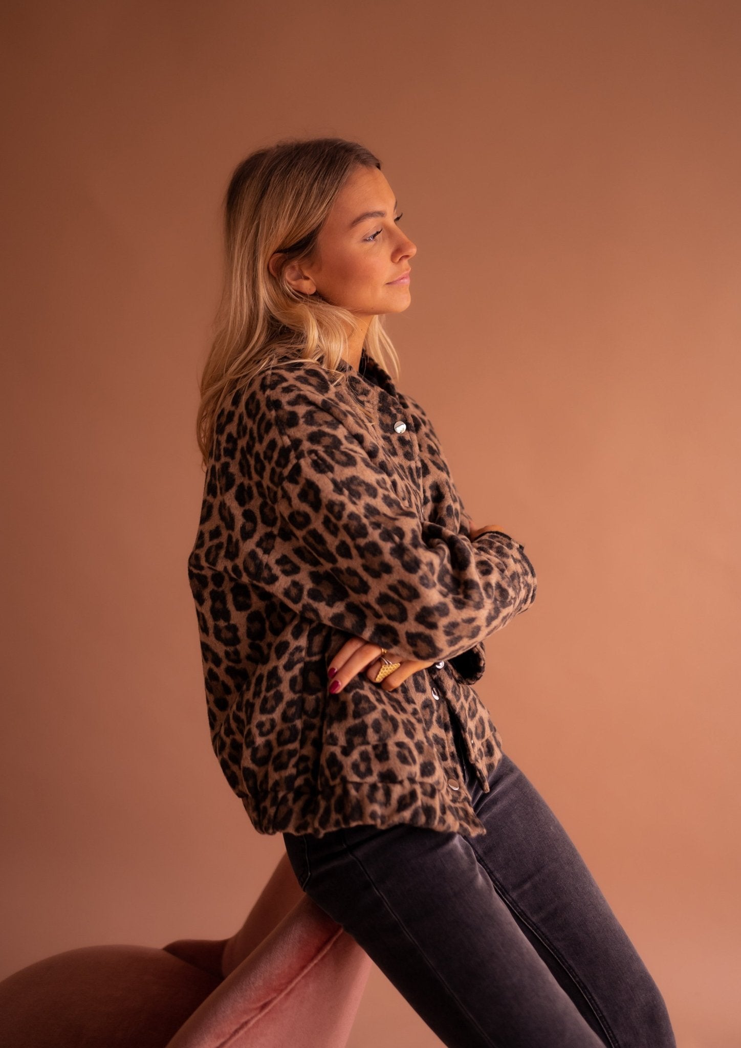 Amélie & Rose™ | Noémie Leopard Jacket