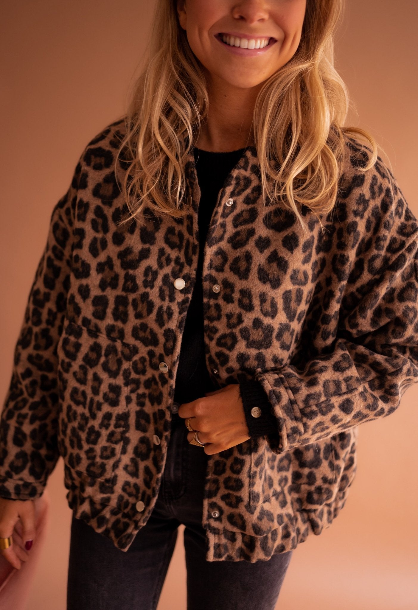 Amélie & Rose™ | Noémie Leopard Jacket