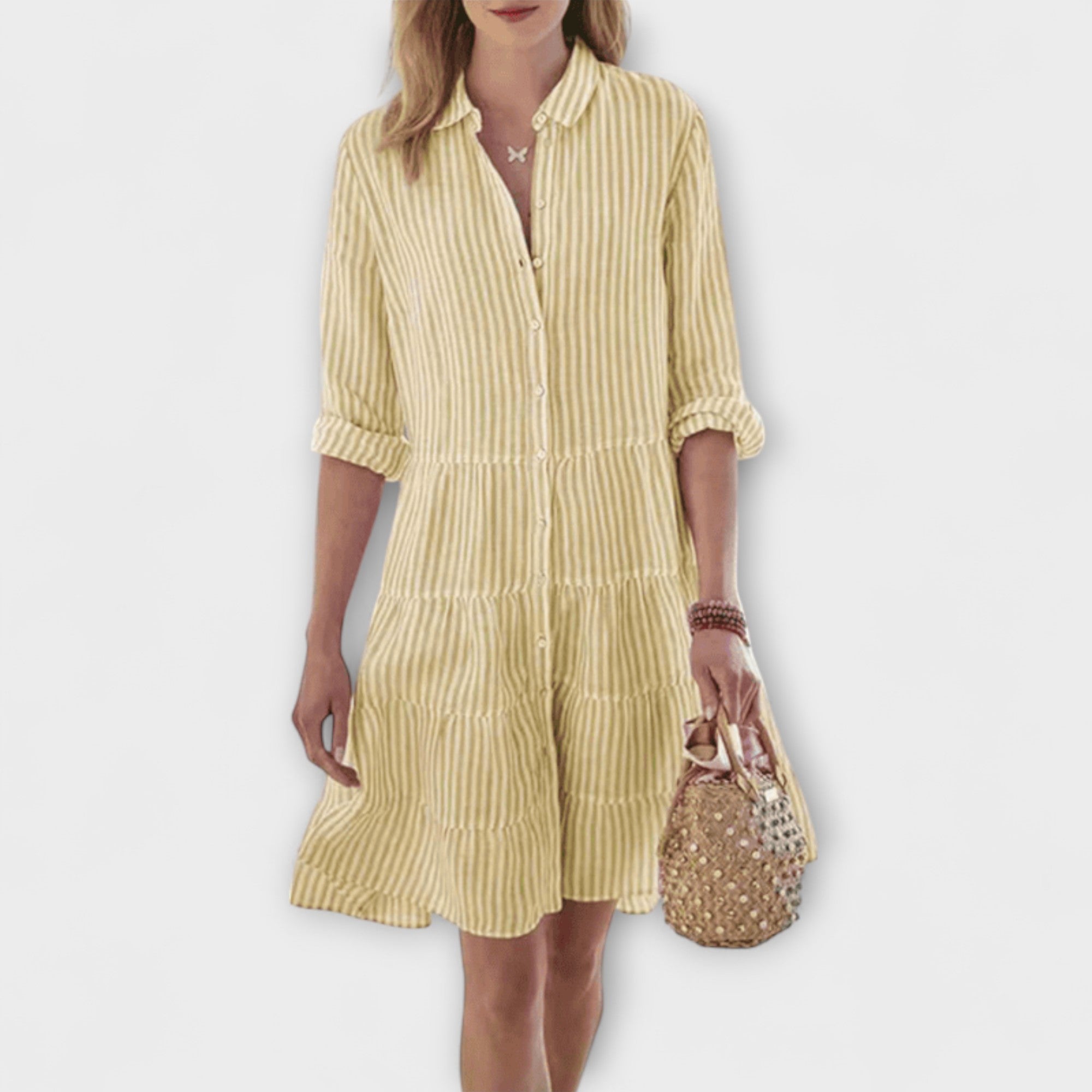 Amélie & Rose™ | Nadie Striped Breezy Dress