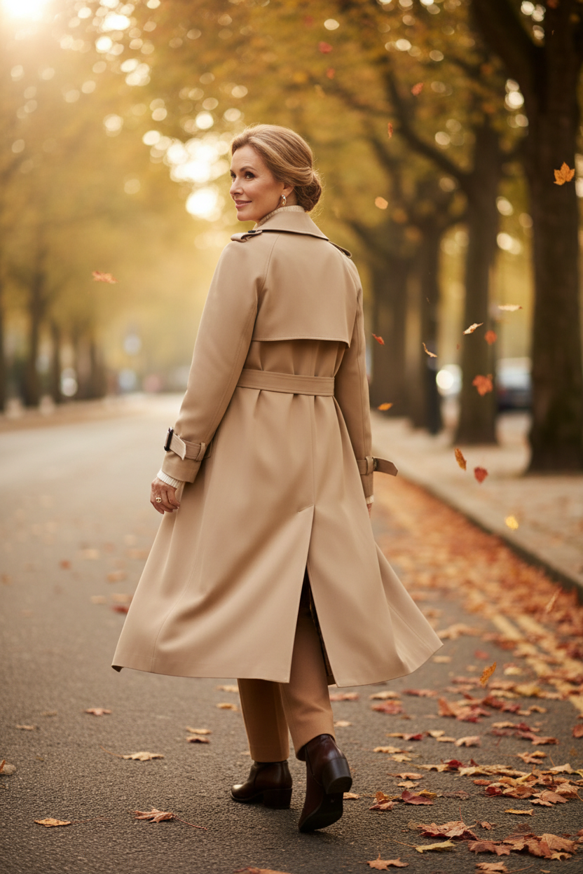 Amélie & Rose™ | The Claire Trenchcoat