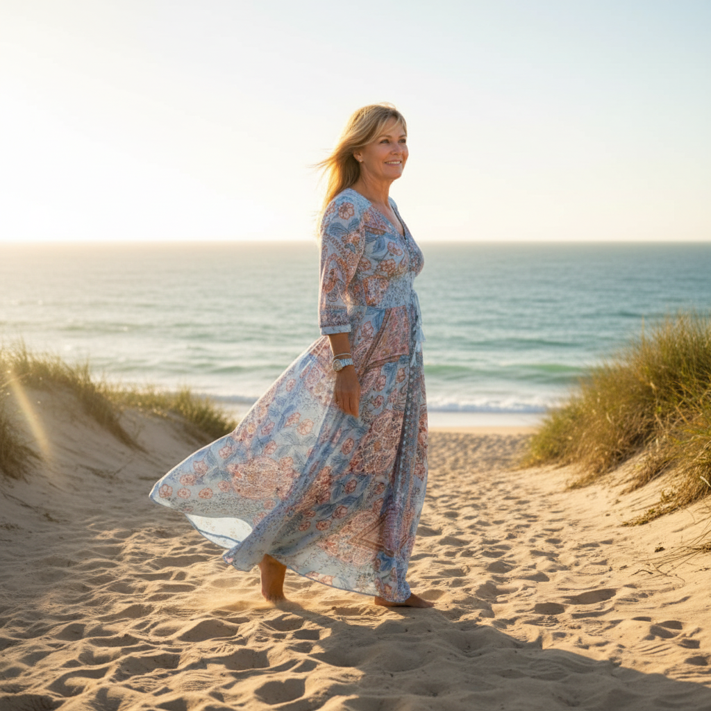 Amélie & Rose | Amara Bohemian Maxi Dress