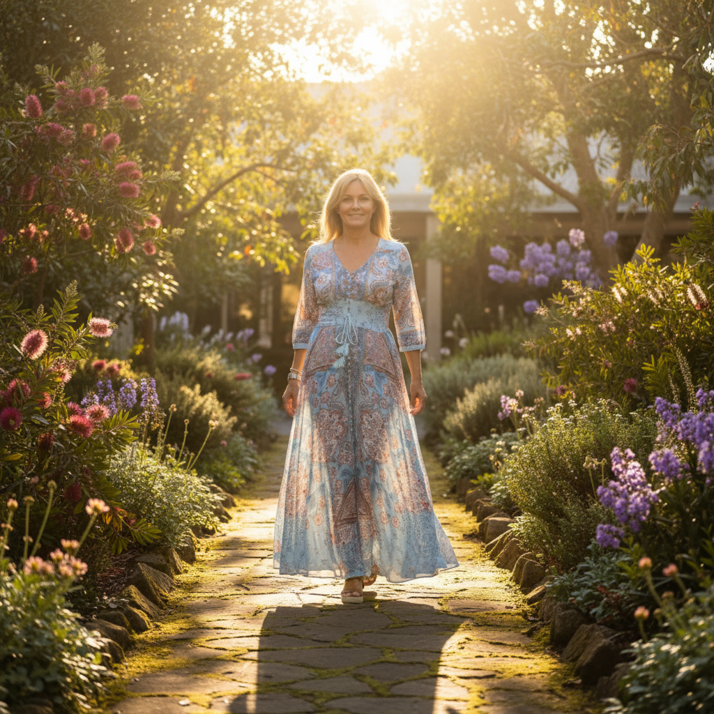 Amélie & Rose | Amara Bohemian Maxi Dress