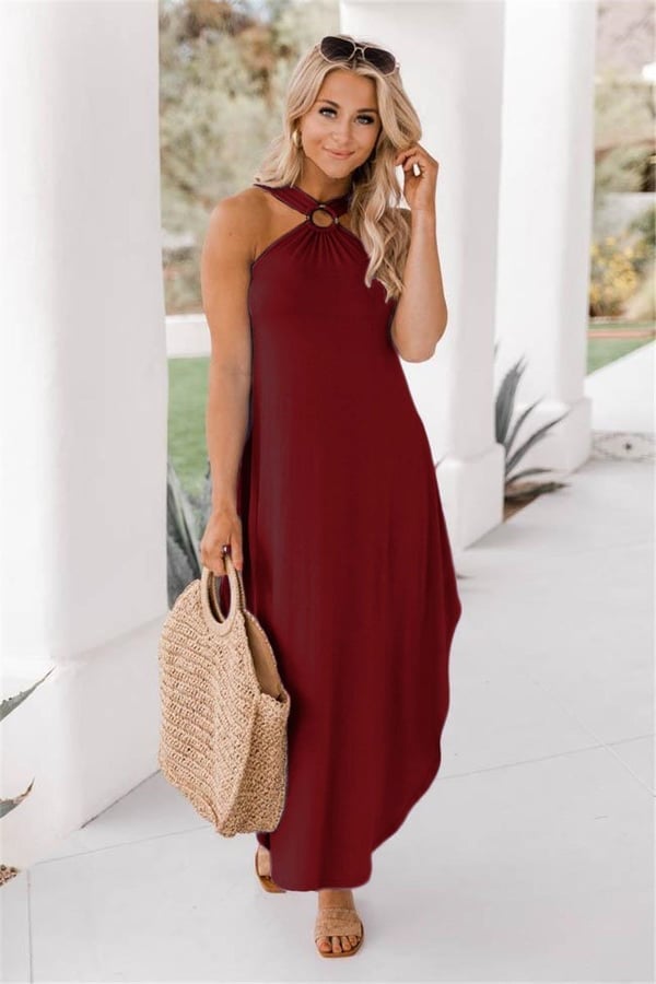Amélie & Rose™ | Jezrah Halter Breeze Dress