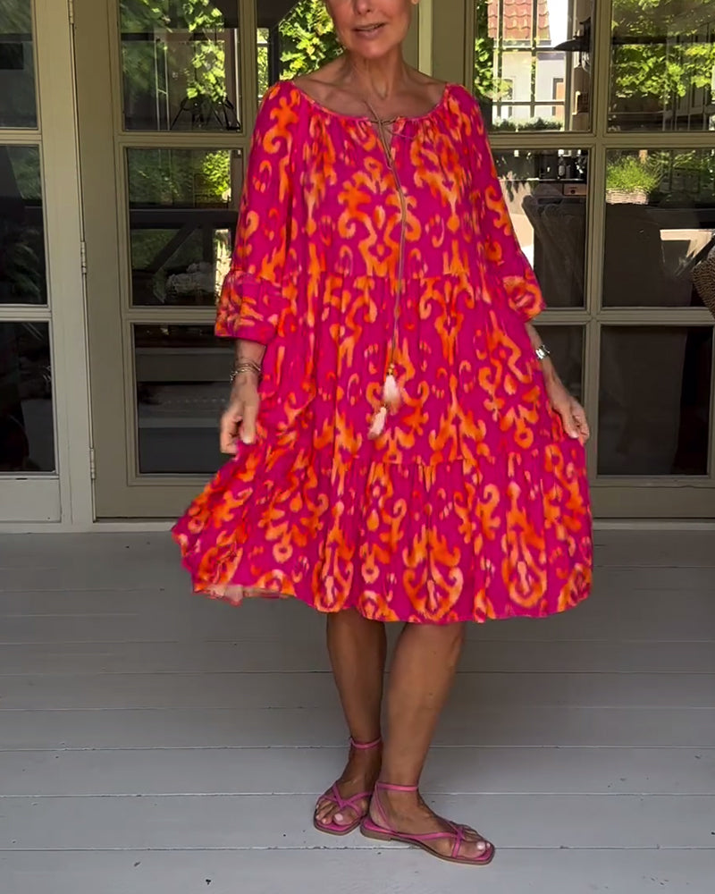 Amélie & Rose™ | Rica Relaxed Printed Dress