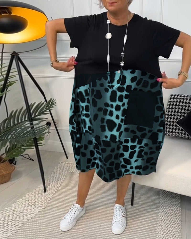 Amélie & Rose™ | Sherlene Leopard Print Dress