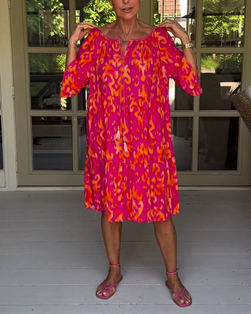 Amélie & Rose™ | Rica Relaxed Printed Dress