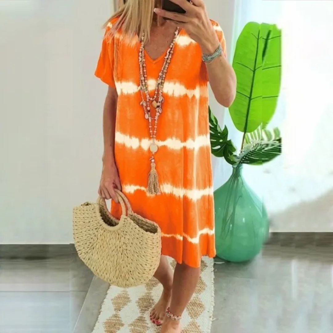 Amélie & Rose™ | Wilma Effortless Tie-Dye Dress