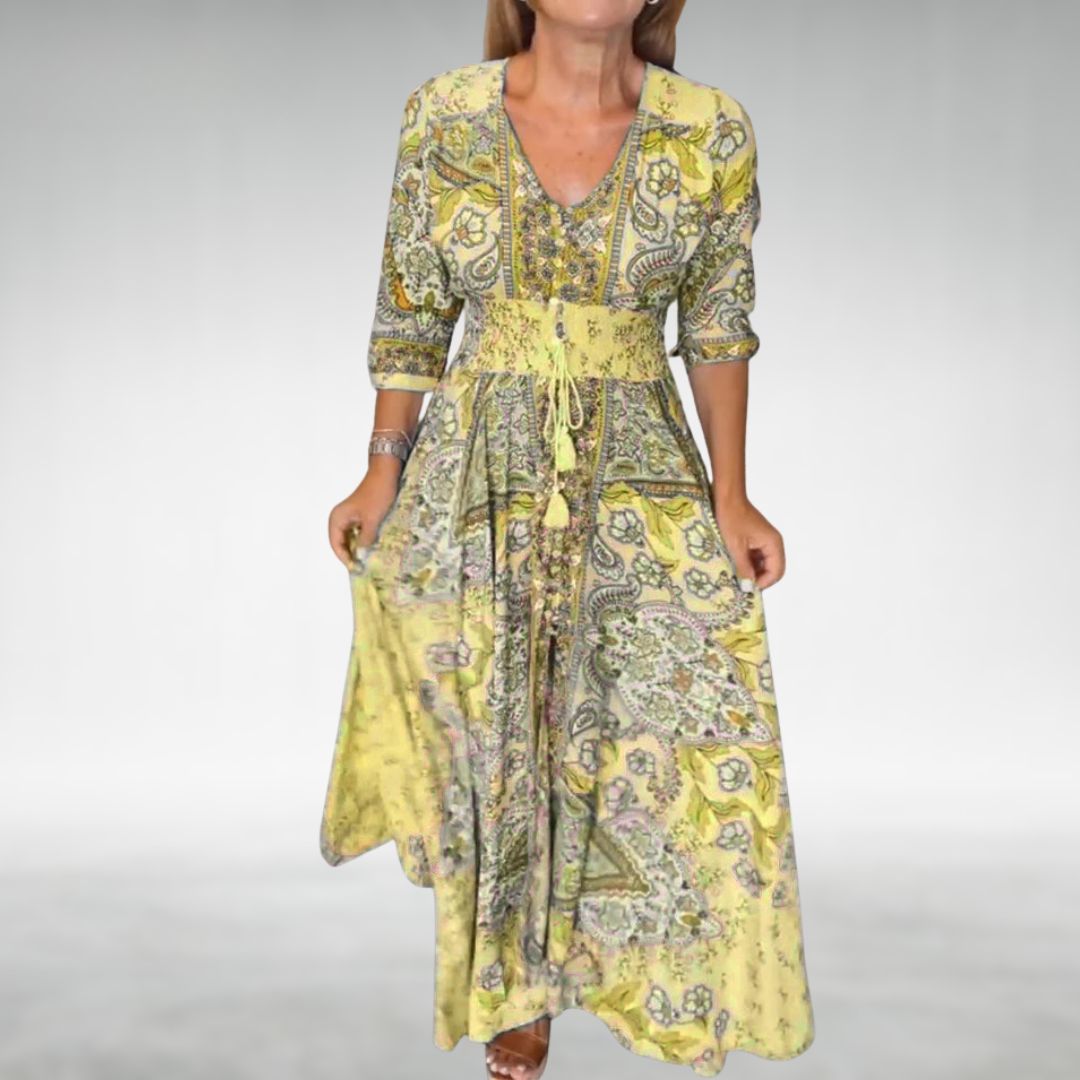 Amélie & Rose | Amara Bohemian Maxi Dress