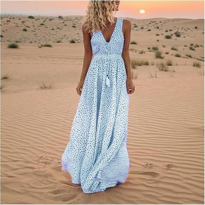 Amélie & Rose™ | Gayle Bohemian Maxi Dress