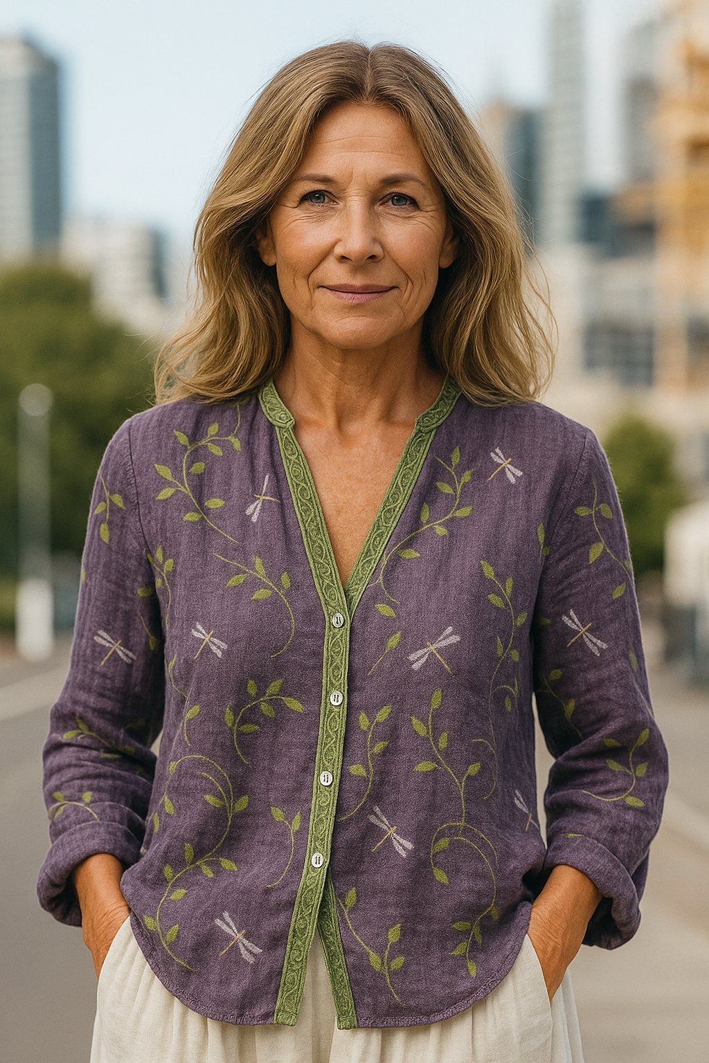 Amélie & Rose | The Aria Botanical Blouse