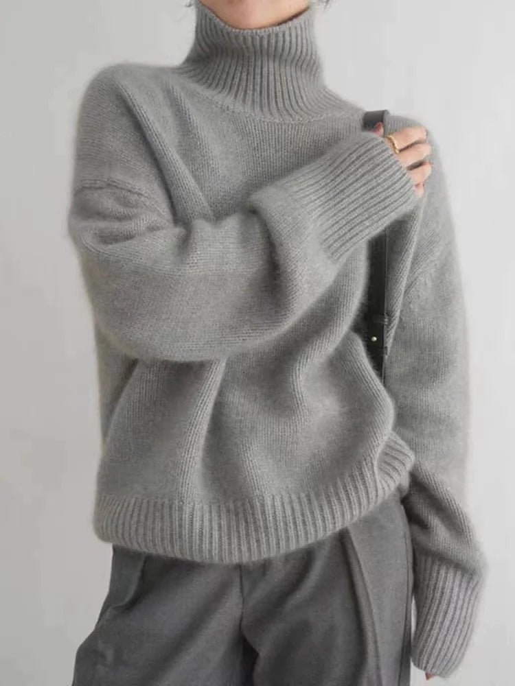 Amélie & Rose™ | Amelia - Cashmere Turtleneck Sweater