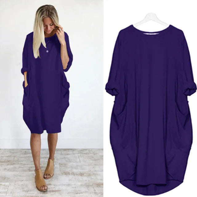 Amélie & Rose™ | Miranda Comfortable Tummy Covering Dress
