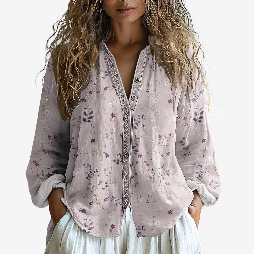 Amélie & Rose | The Aria Botanical Blouse
