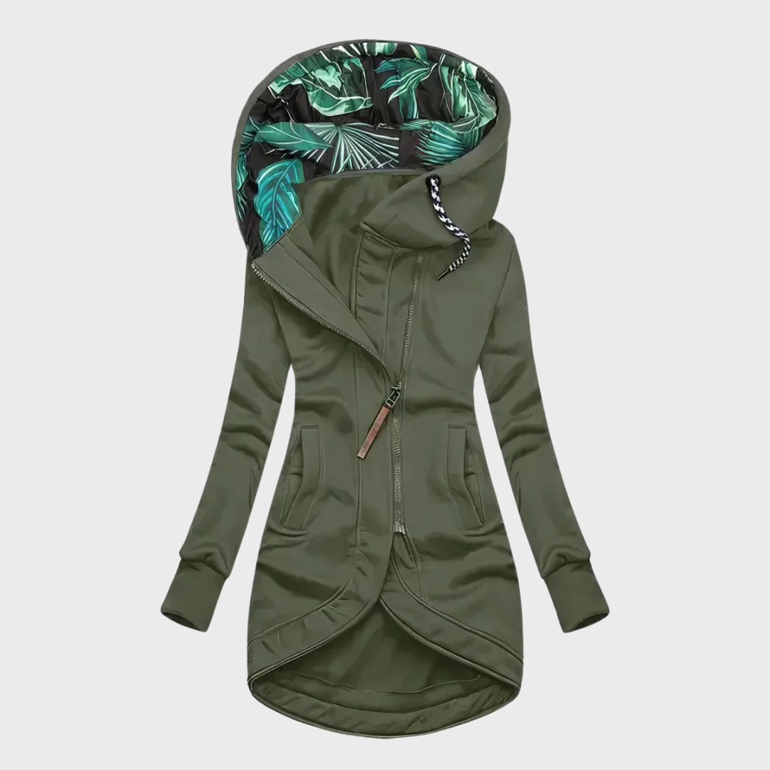 Amélie & Rose™ | Elegant Hooded Winter Jacket