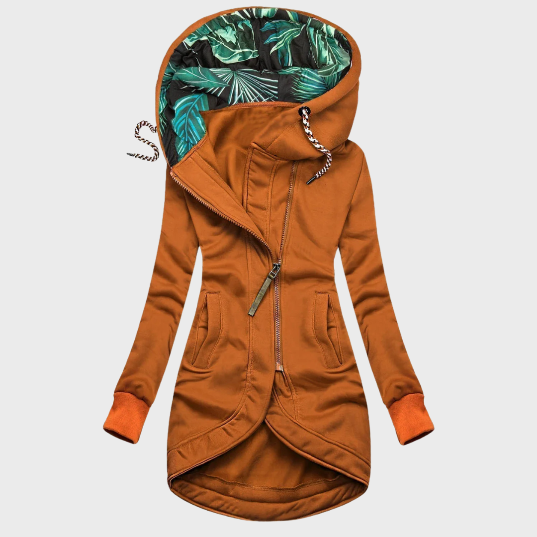 Amélie & Rose™ | Elegant Hooded Winter Jacket