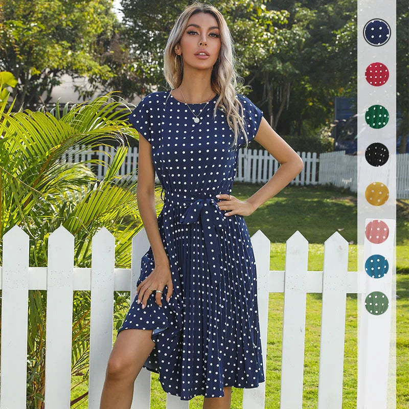 Amélie & Rose™ | Beth Polka Bloom Dress
