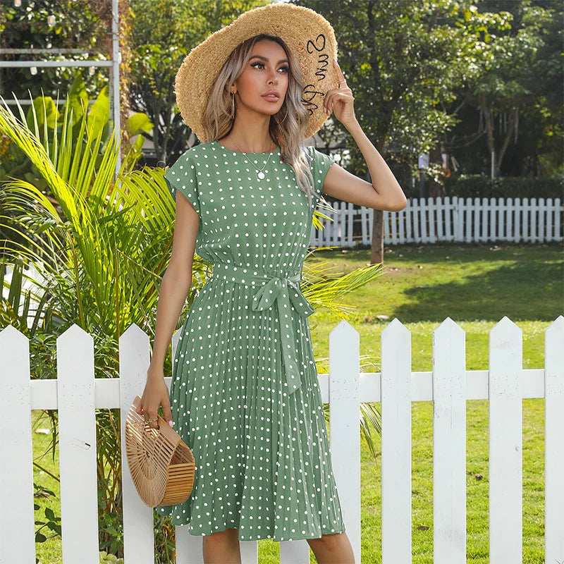 Amélie & Rose™ | Beth Polka Bloom Dress