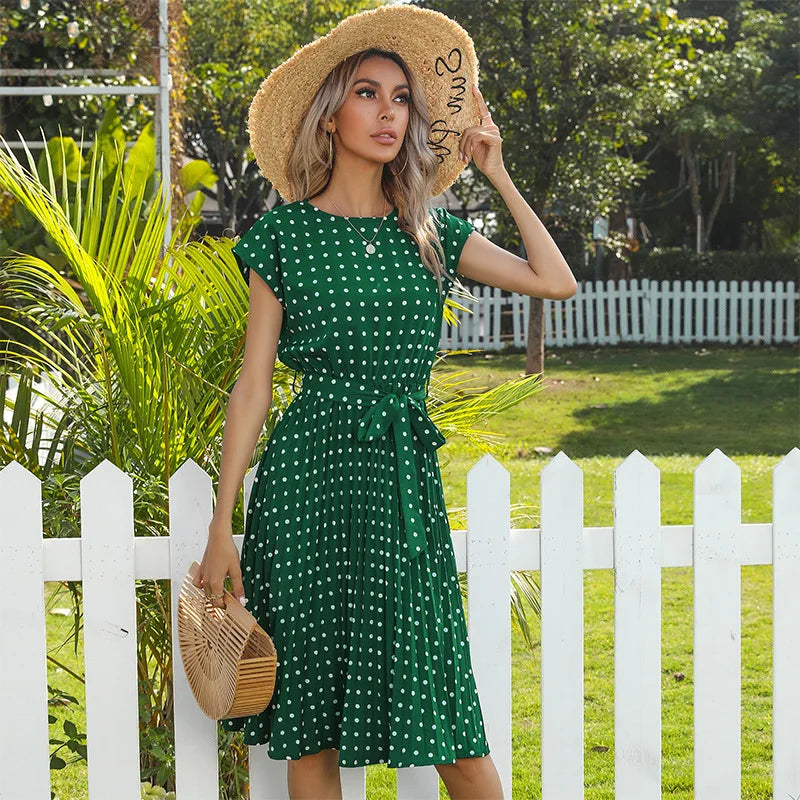 Amélie & Rose™ | Beth Polka Bloom Dress