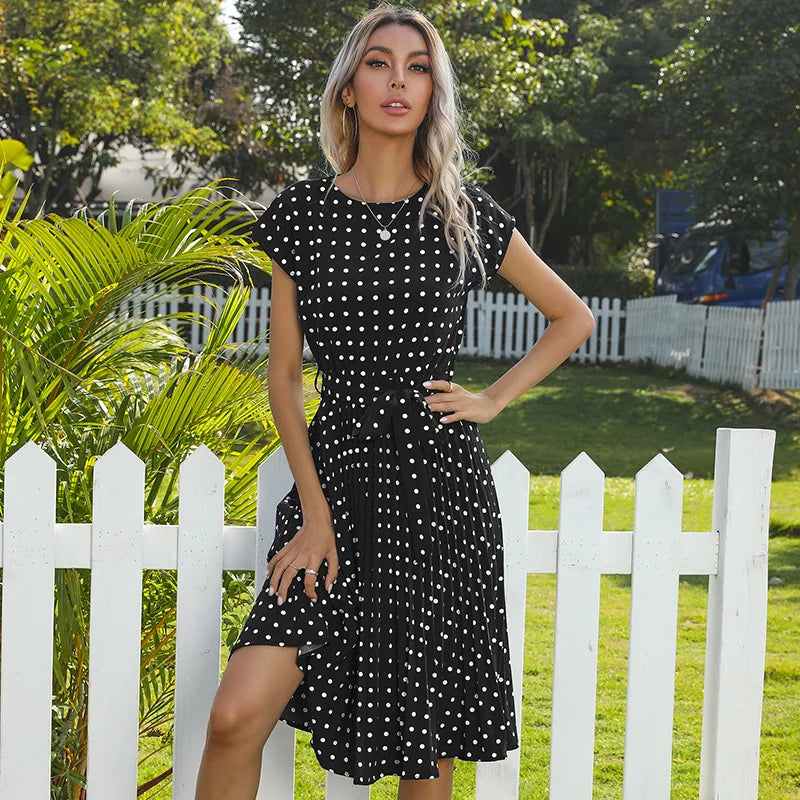 Amélie & Rose™ | Beth Polka Bloom Dress