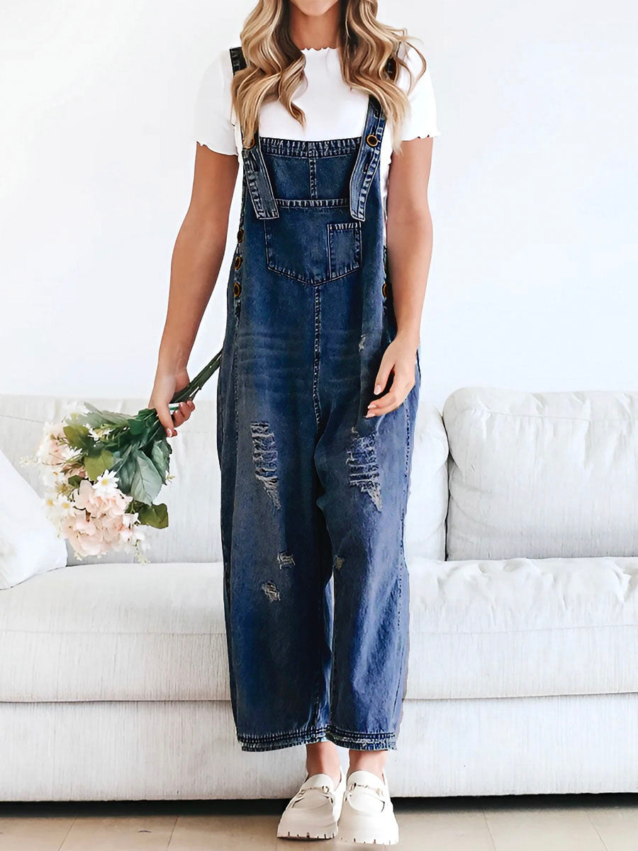 Amélie & Rose™ | Léonie Denim Overalls