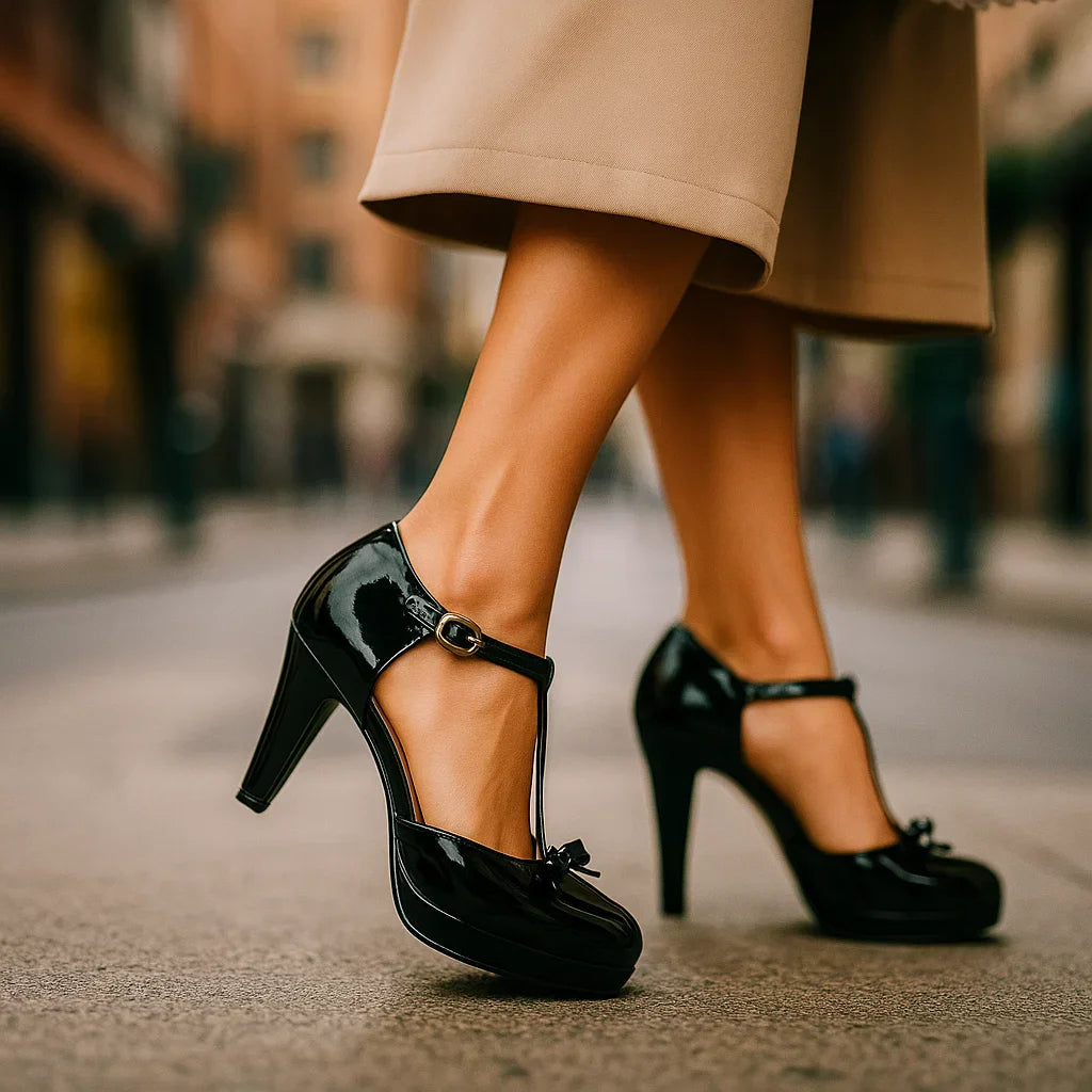 Amélie & Rose™ | Vivienne Bow-Tie Heels