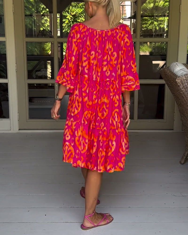 Amélie & Rose™ | Rica Relaxed Printed Dress