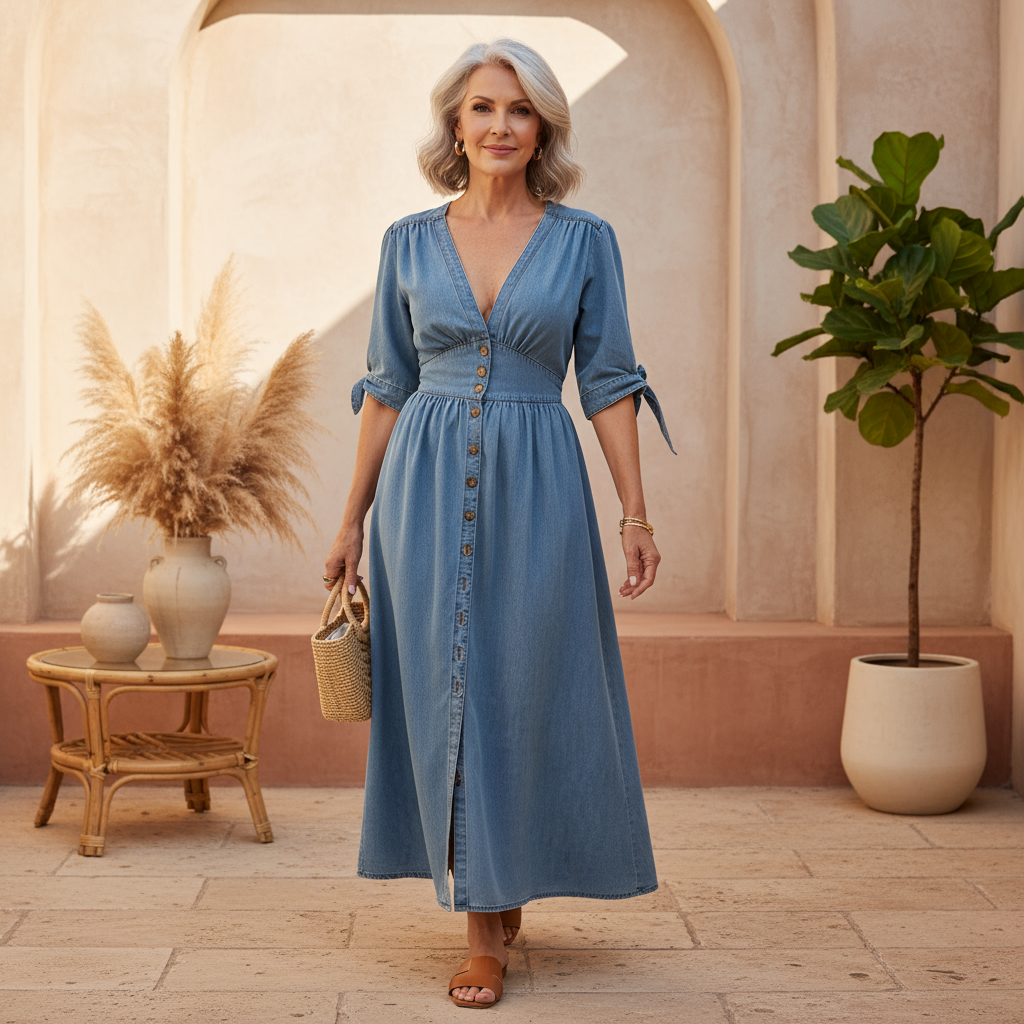 Amélie & Rose™ | Zaya Elegant Casual Dress