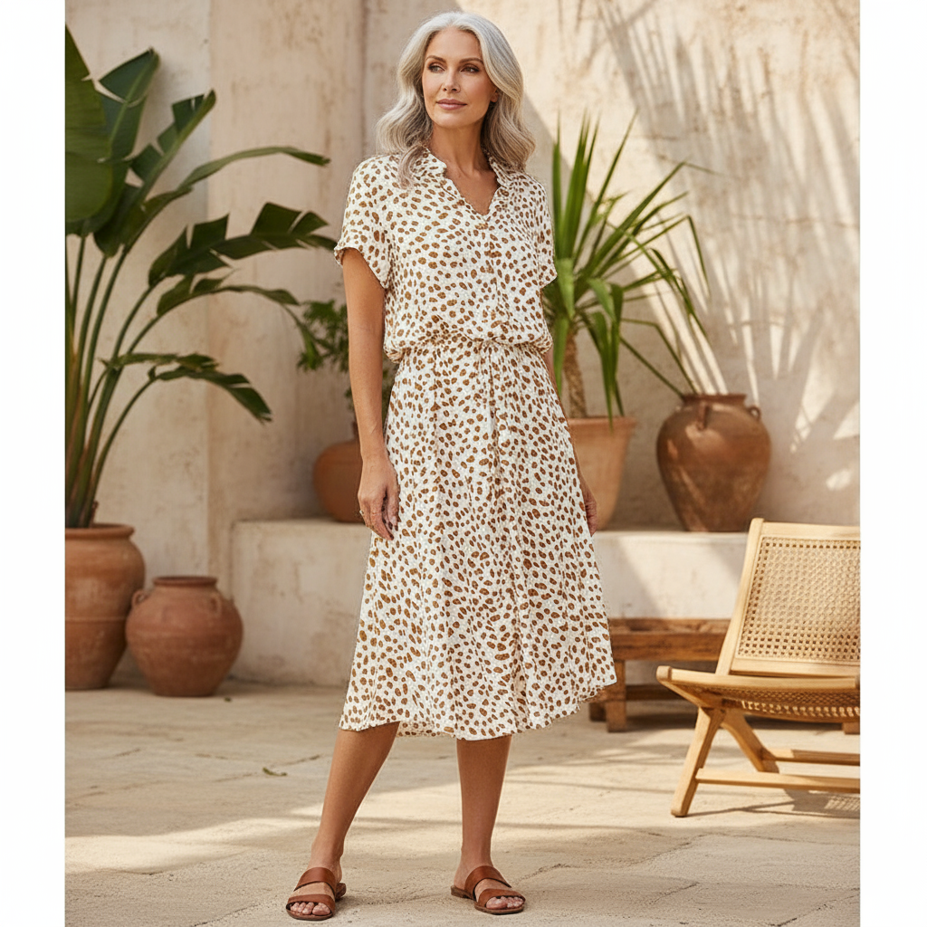 Amélie & Rose™ | Faelina Printed Summer Dress