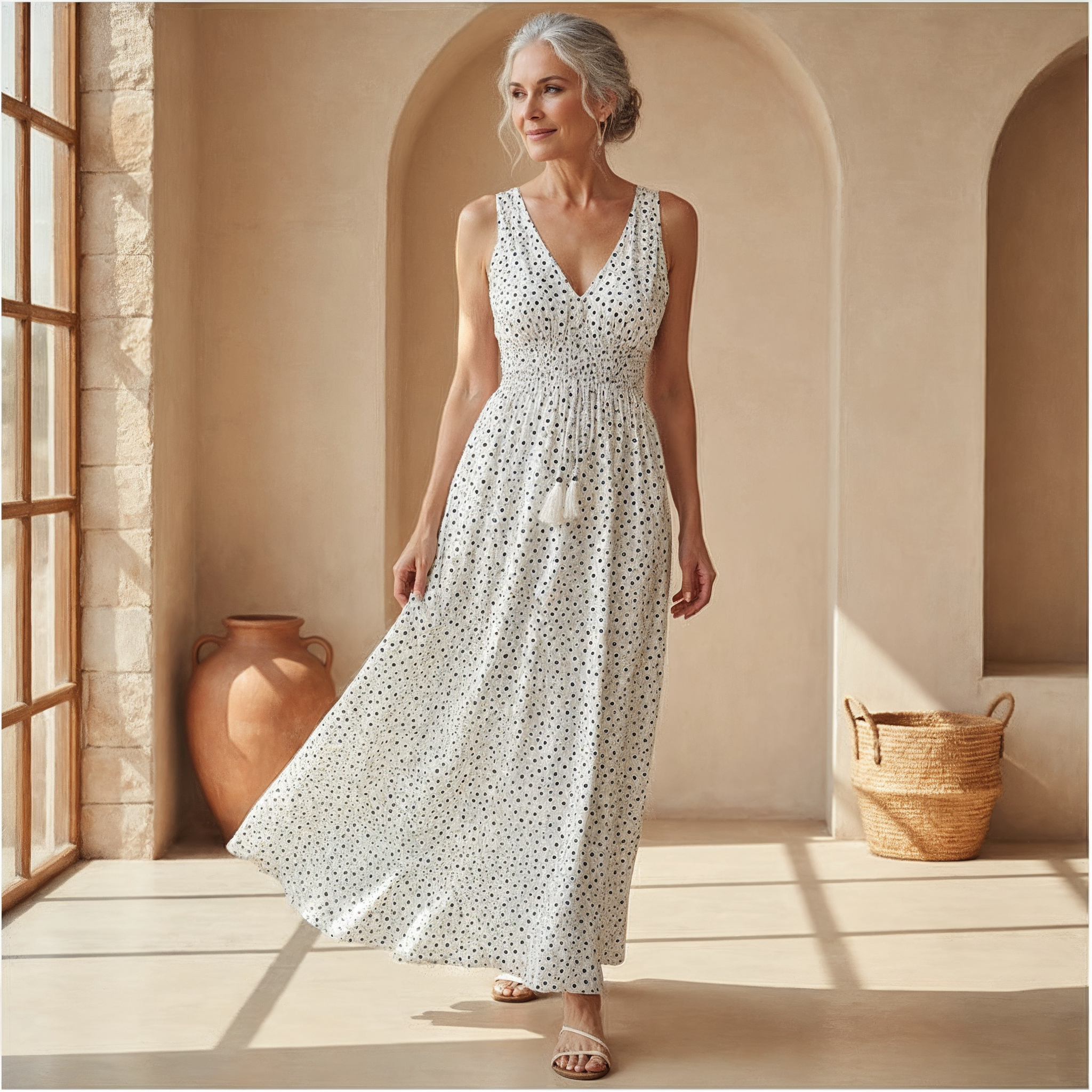 Amélie & Rose™ | Gayle Bohemian Maxi Dress