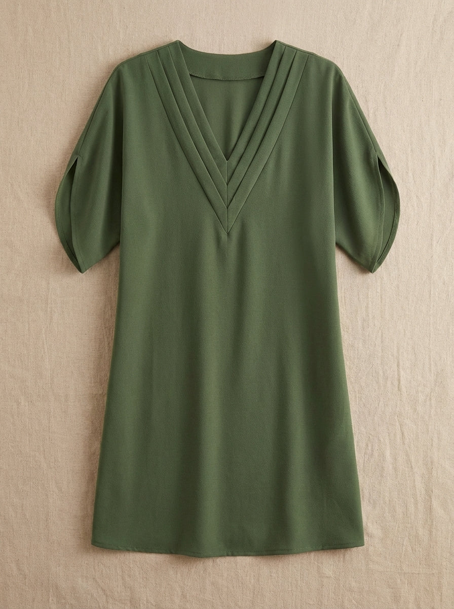 Amélie & Rose | Elegant Tummy Covering Dress