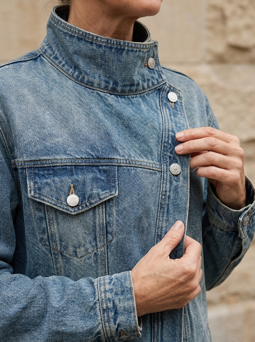 Amélie & Rose | Oversized Denim Jacket