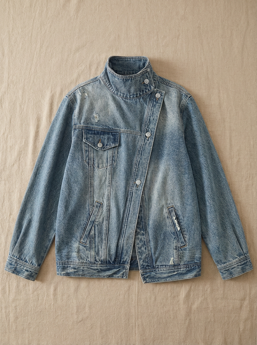 Amélie & Rose | Oversized Denim Jacket