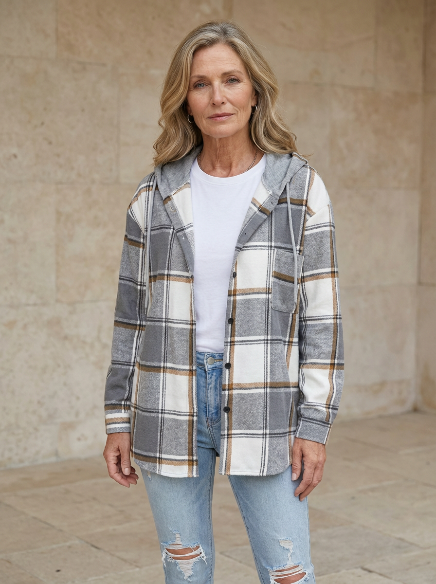 Amélie & Rose | Mia Spring Plaid Jacket