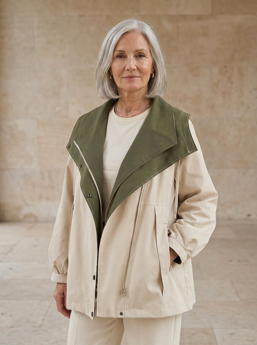 Amélie & Rose™ | Transitional Jacket with Weather and Wind Protection