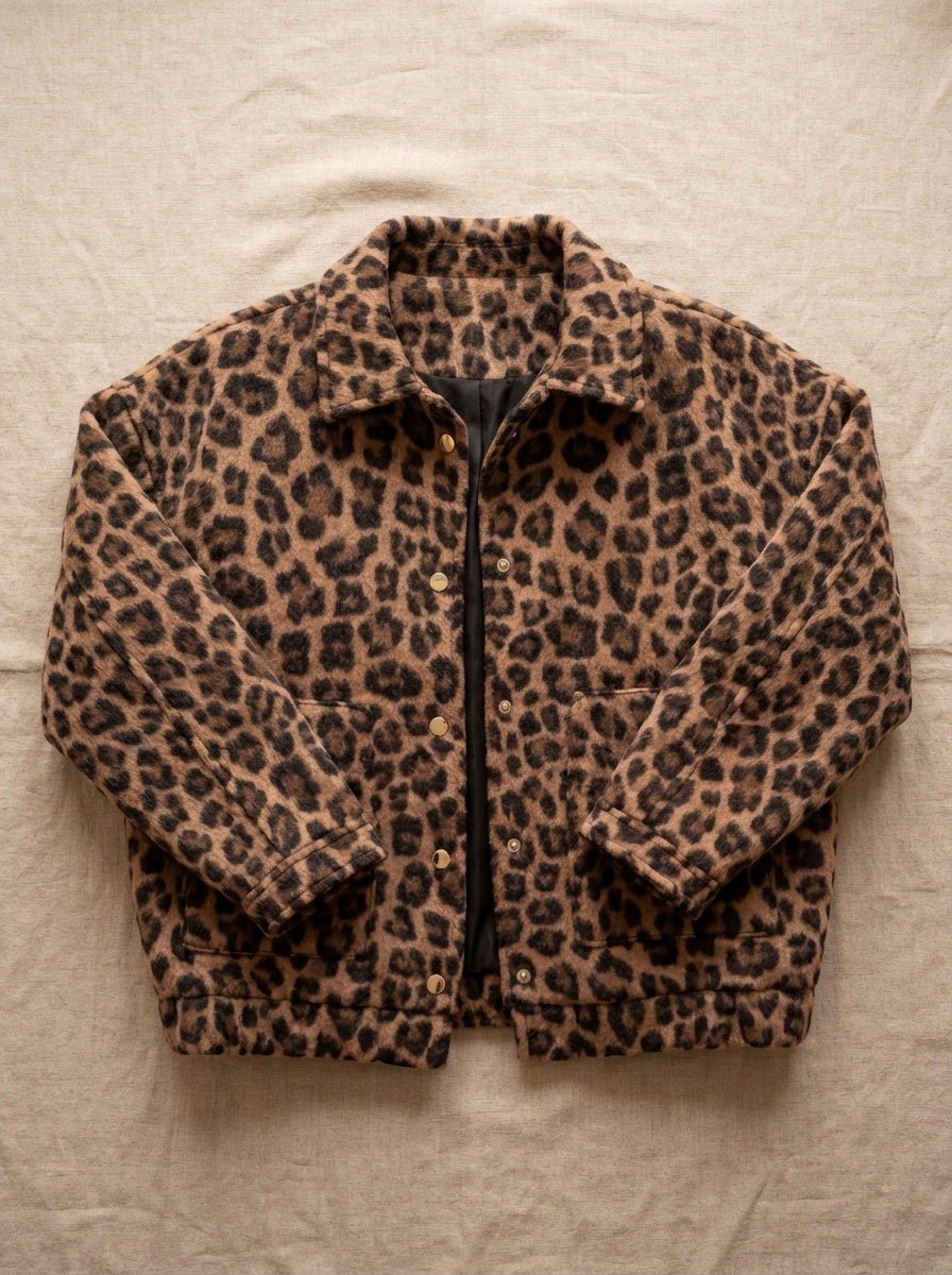 Amélie & Rose™ | Noémie Leopard Jacket