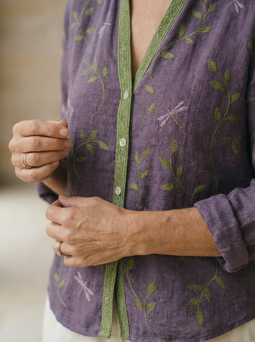 Amélie & Rose | The Aria Botanical Blouse