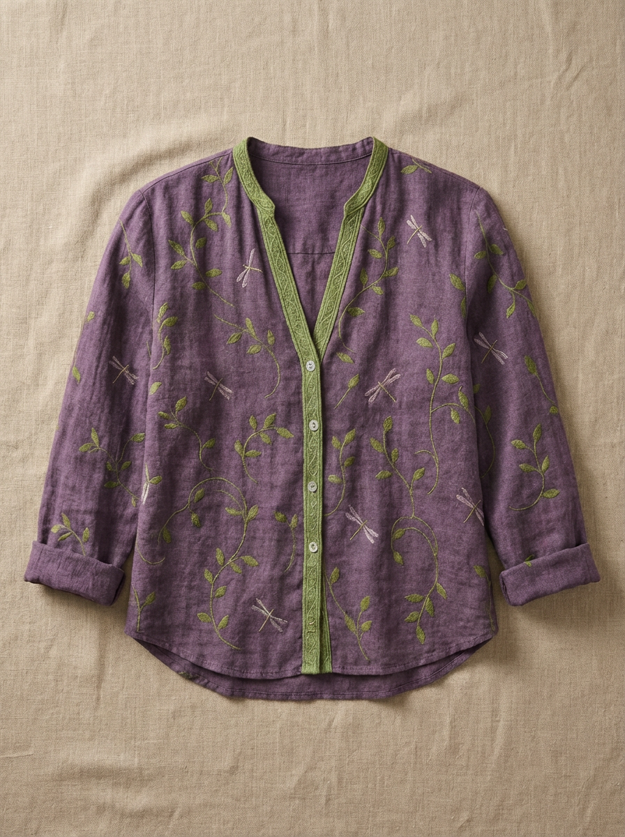 Amélie & Rose | The Aria Botanical Blouse