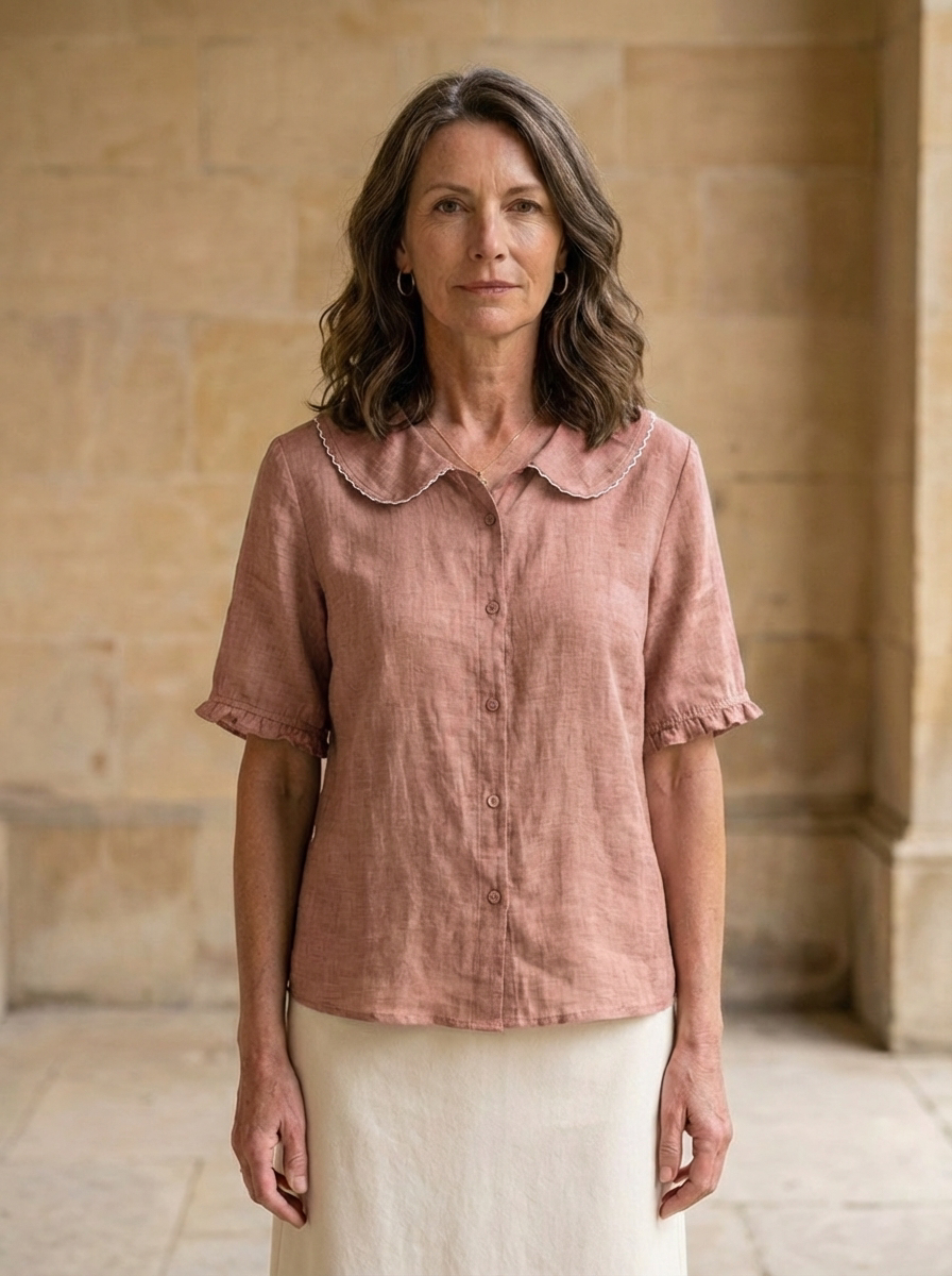 Amélie & Rose | Adèle Linen Blouse