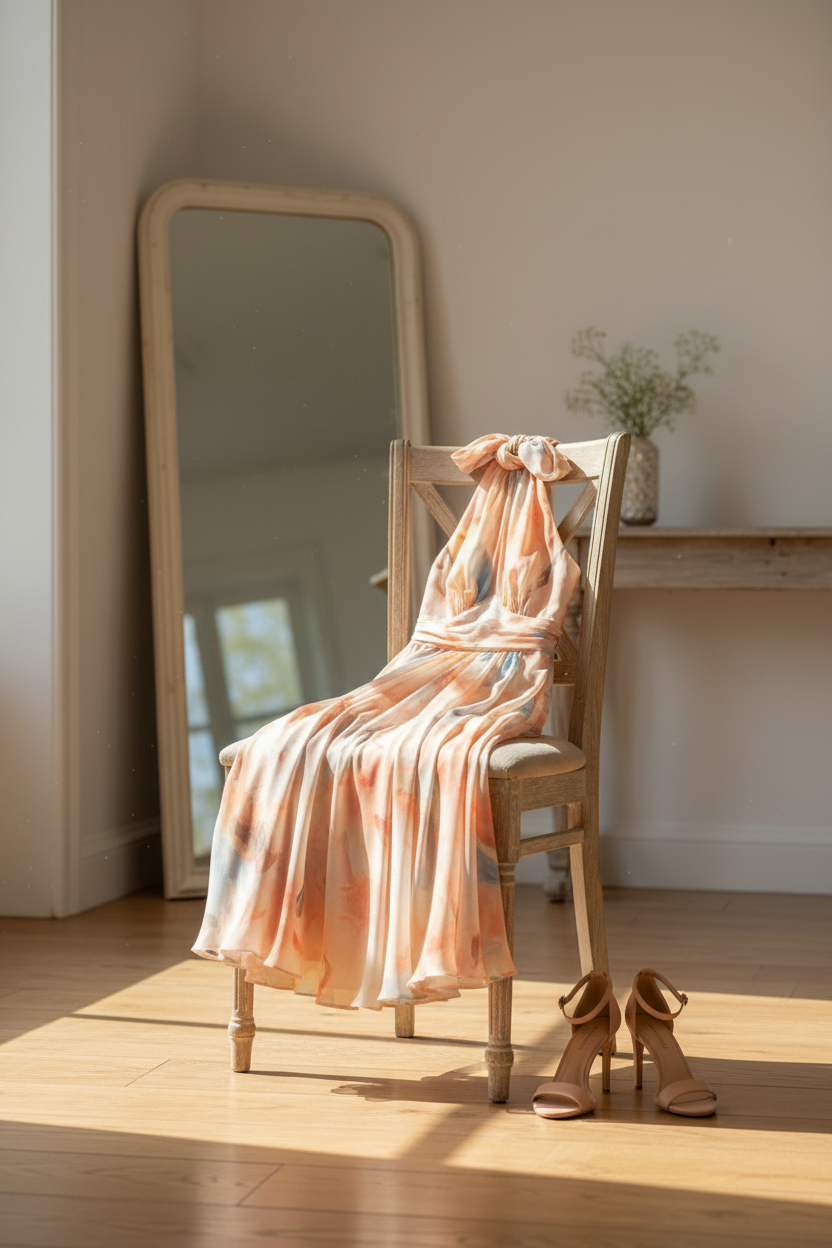 Amélie & Rose | The Esther Halter Neck Dress