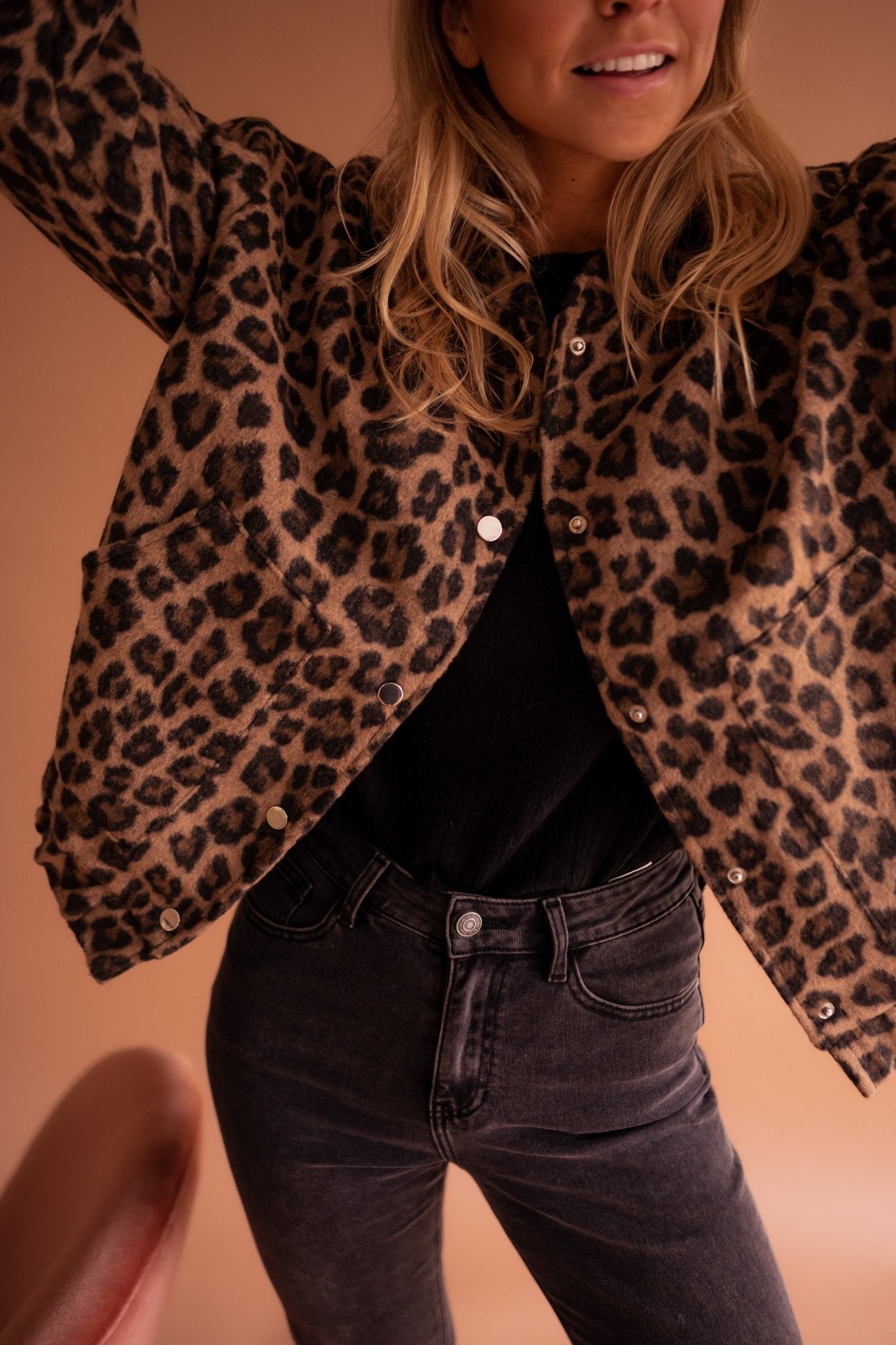 Amélie & Rose™ | Noémie Leopard Jacket