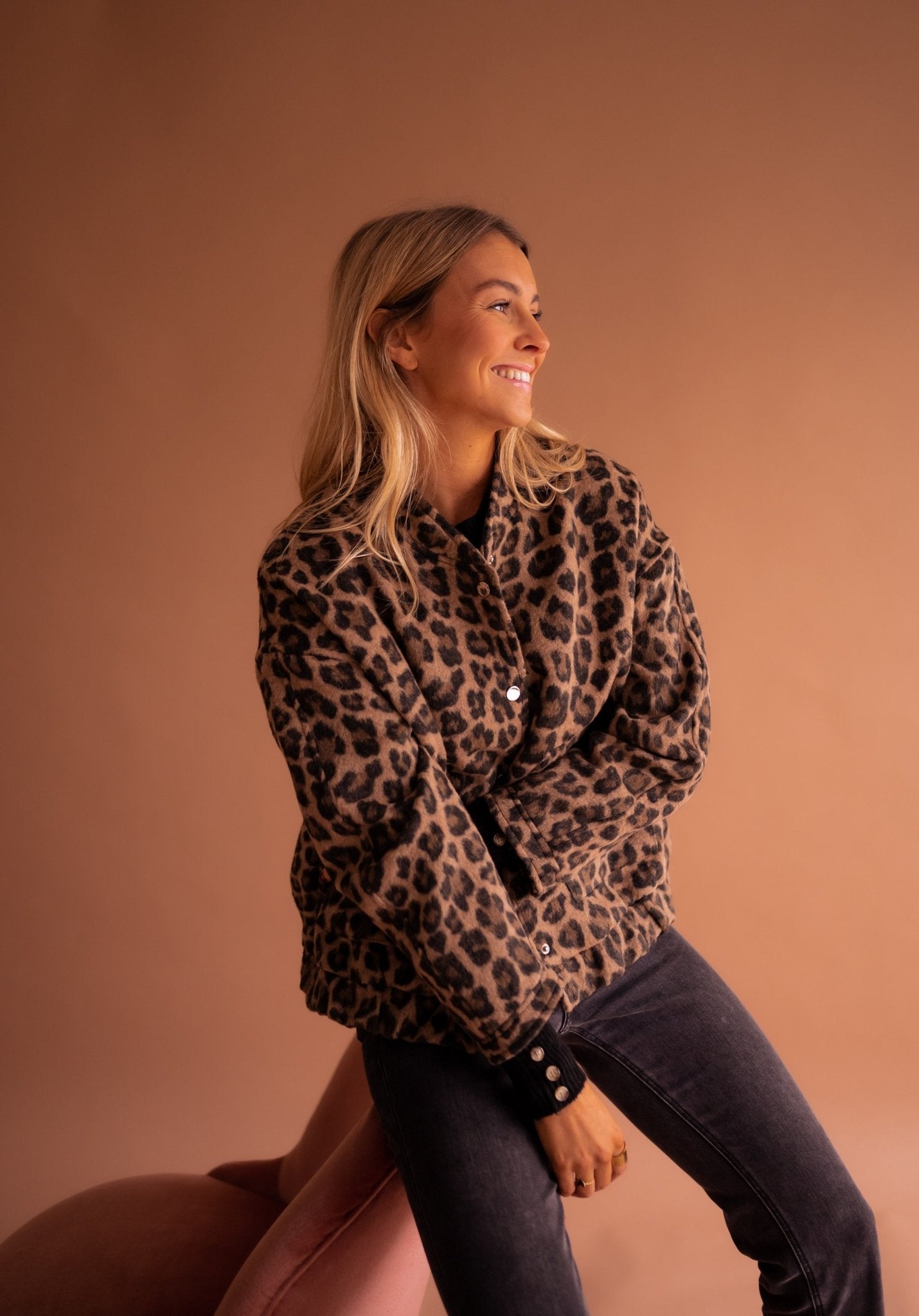 Amélie & Rose™ | Noémie Leopard Jacket