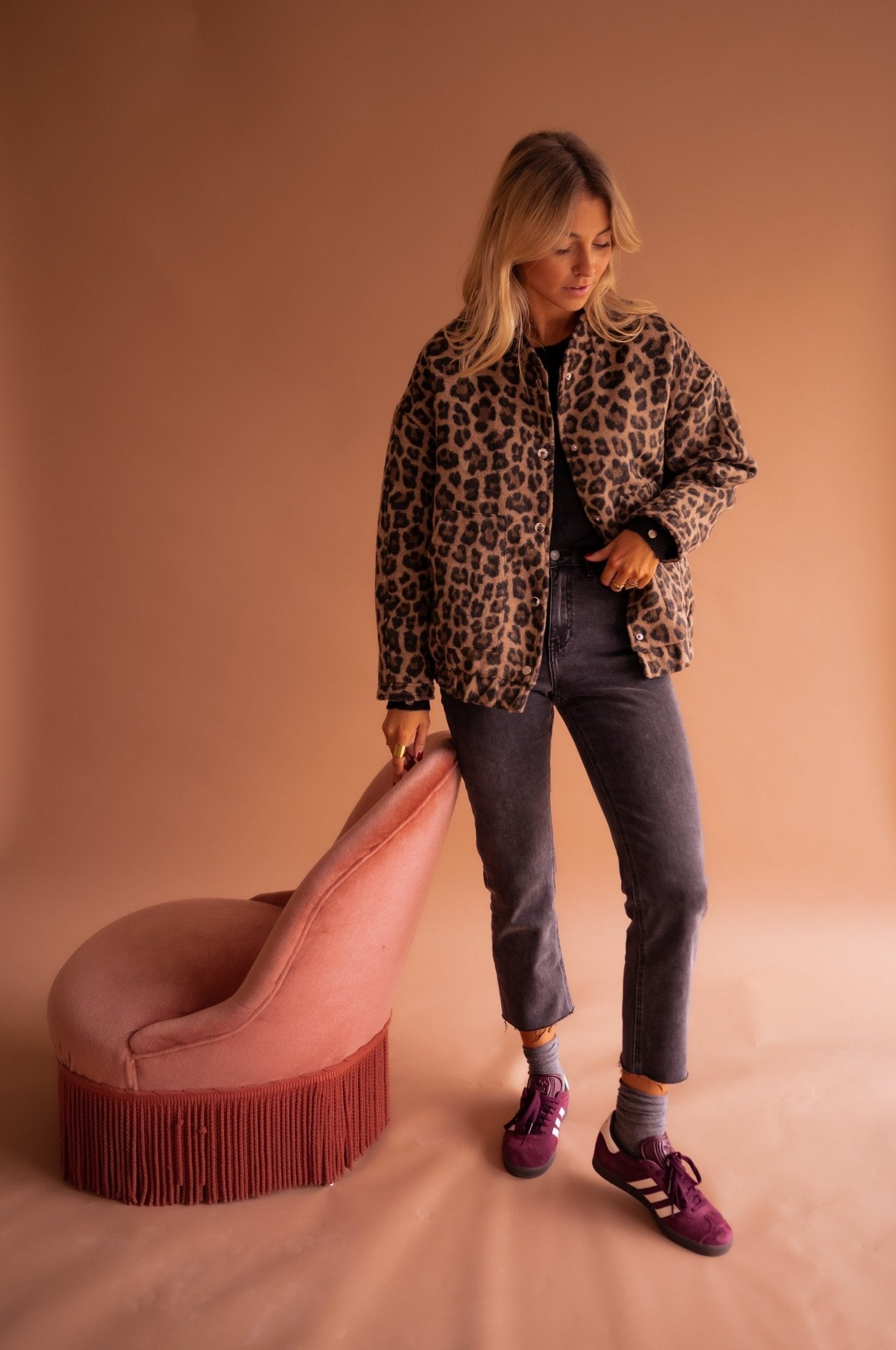 Amélie & Rose™ | Noémie Leopard Jacket
