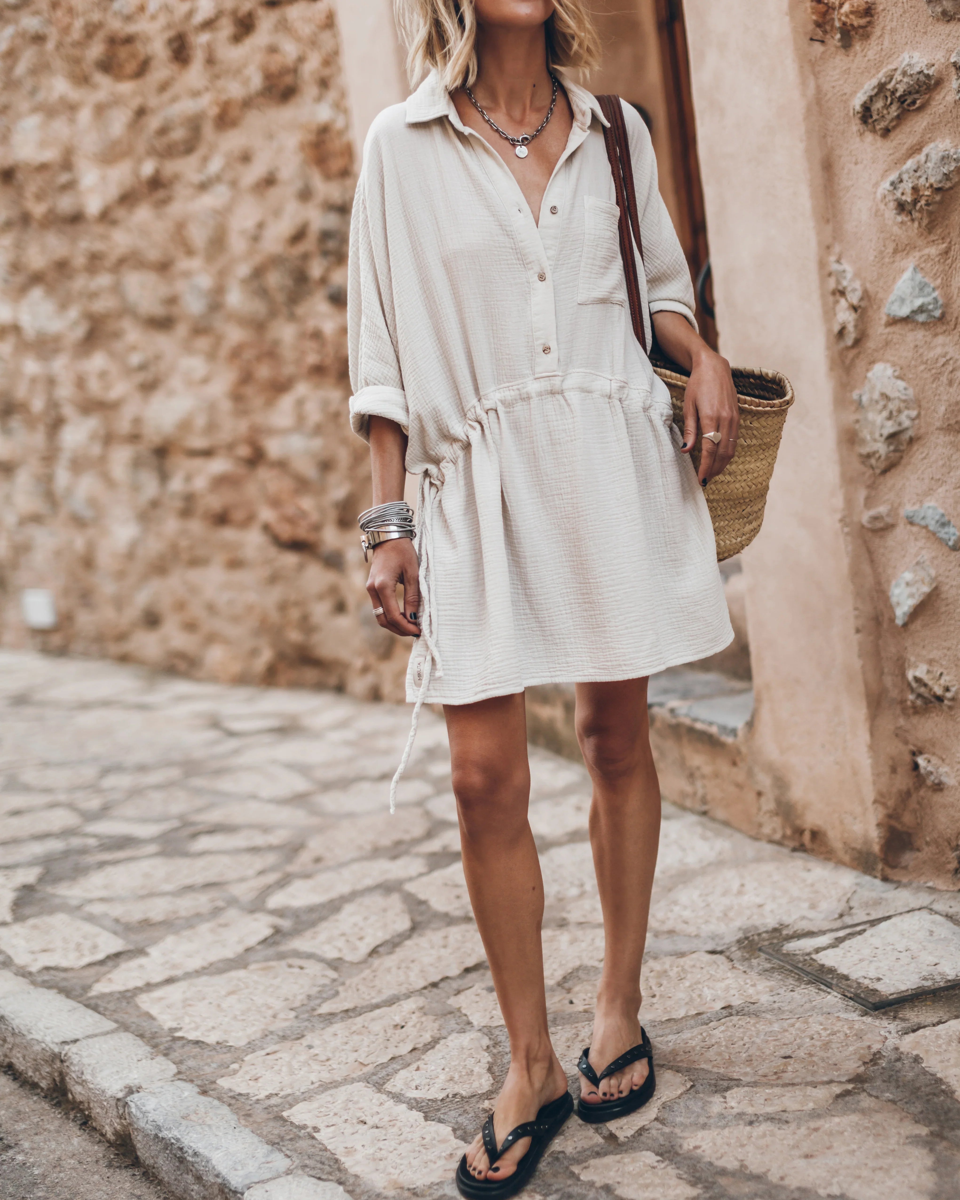 Amélie & Rose™ | Honora Classic Shirt Dress