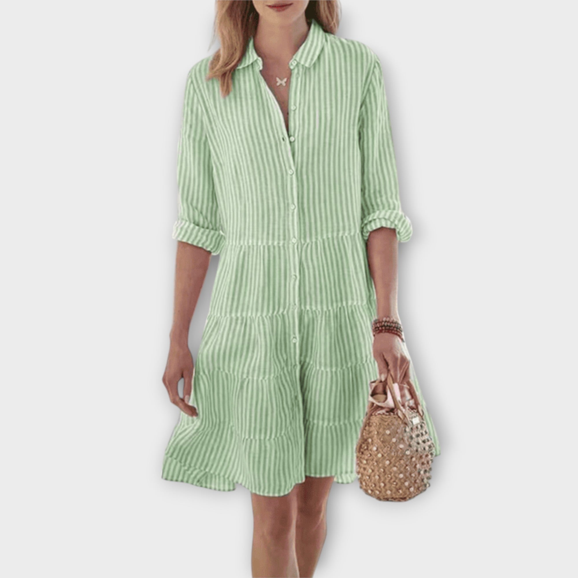 Amélie & Rose™ | Nadie Striped Breezy Dress