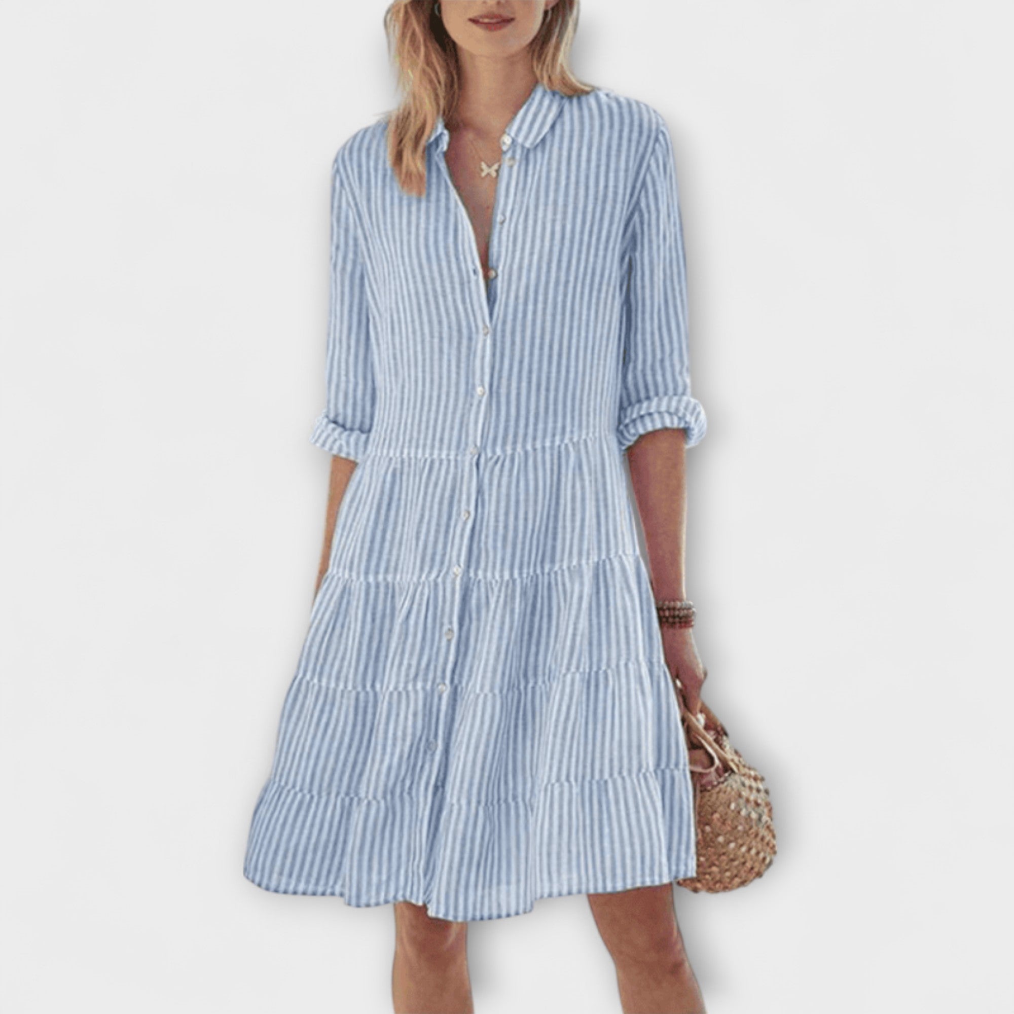 Amélie & Rose™ | Nadie Striped Breezy Dress