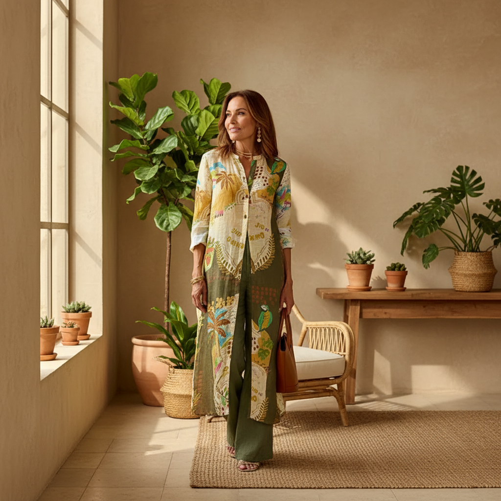 Amélie & Rose™ | Elegant Linen Coordinated Set