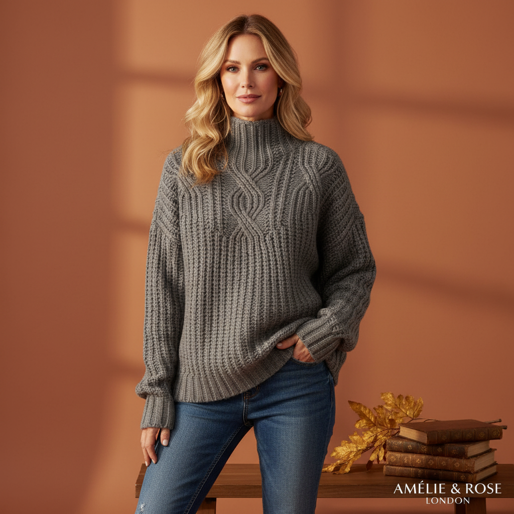 Amélie & Rose™ | The Sofia Knitted Sweater